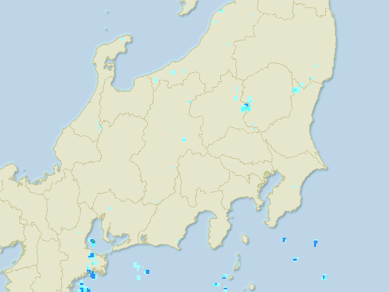 10分間隔で更新します。ただし、晴天時は1～3時間の更新間隔となります