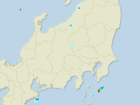 10分間隔で更新します。ただし、晴天時は1～3時間の更新間隔となります