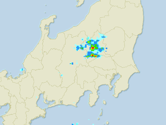 10分間隔で更新します。ただし、晴天時は1～3時間の更新間隔となります